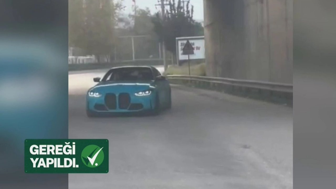 İzmir’de drift ve makas atan sürücülere ağır ceza