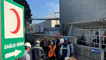 İzmir’de Sanayi Tesislerinde Yangın Tatbikatı