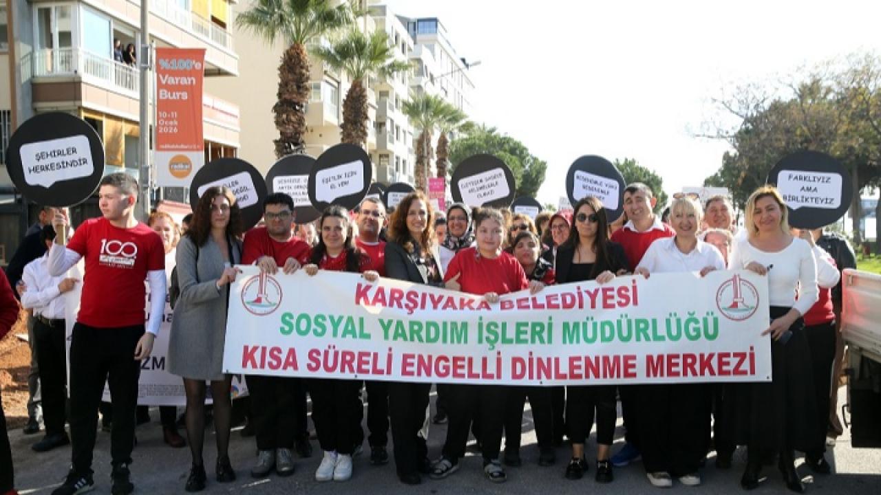 Karşıyaka’da Engeller Kalplerde Aşılıyor