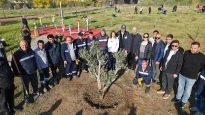 Karşıyaka’da Sezonun İlk Fidanları Dikildi