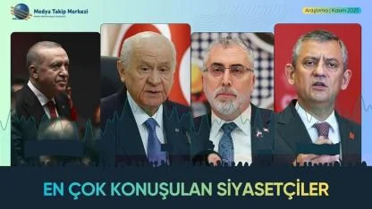 Kasımın En Çok Konuşulan Siyasetçileri Açıklandı!