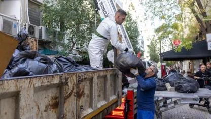 Konak’ta çöp ev temizlendi