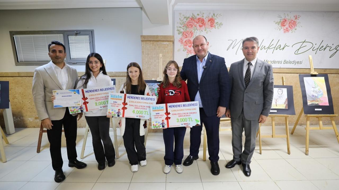 Menderes’te Toprak Günü’ne anlamlı yarışma