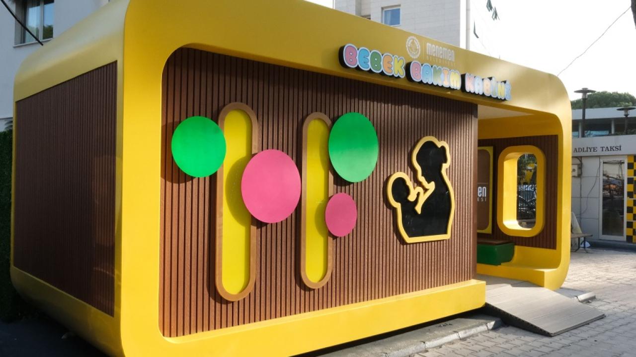 Menemen’de Anneler İçin Bebek Bakım Üniteleri