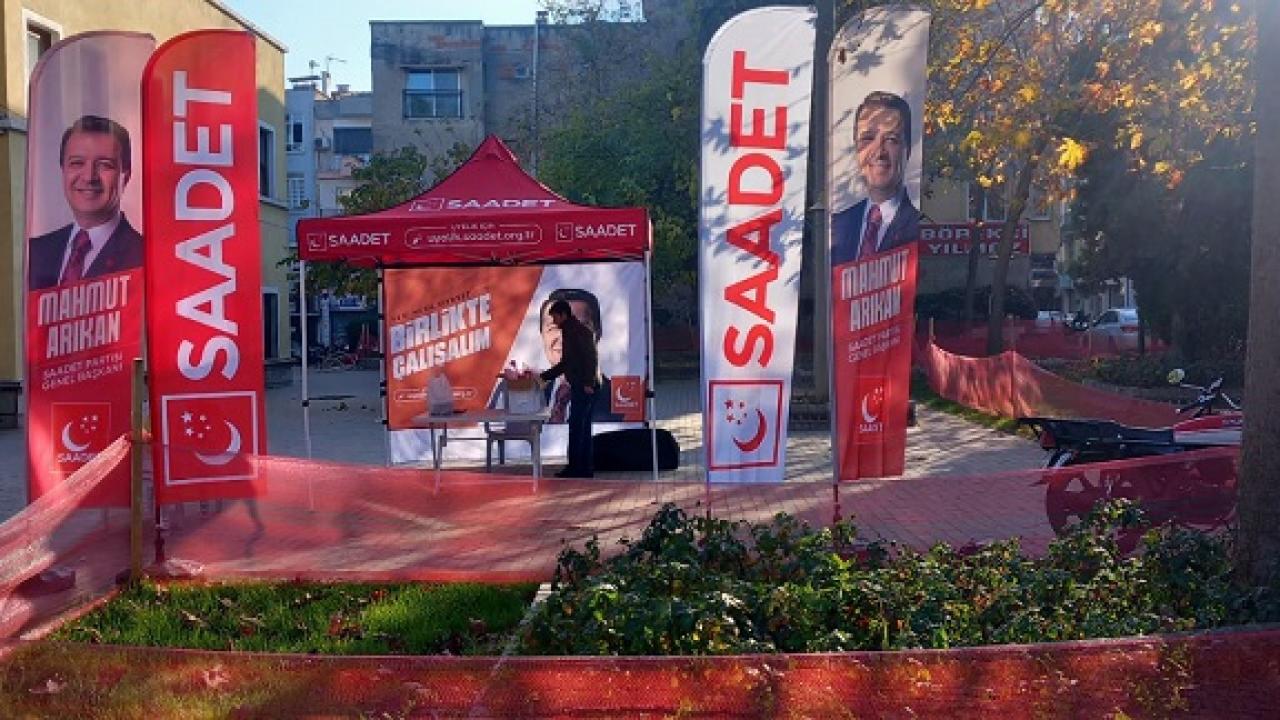 Saadet Partisi Turgutlu’da sahada