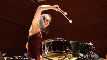 Senfoniye tencere ve tavayla ritim kattı