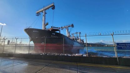 HAMID-S kuruyük gemisi karaya oturdu