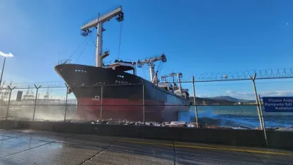 HAMID-S kuruyük gemisi karaya oturdu