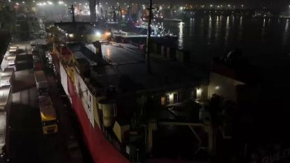 6. İyilik Gemisi Sudan yolunda