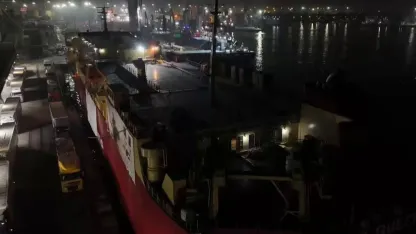 6. İyilik Gemisi Sudan yolunda