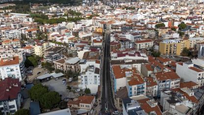 Seferihisar’da Ana Cadde Baştan Aşağı Yenilendi