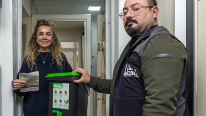 İzmir’de evlerden toprağa dönüşüm