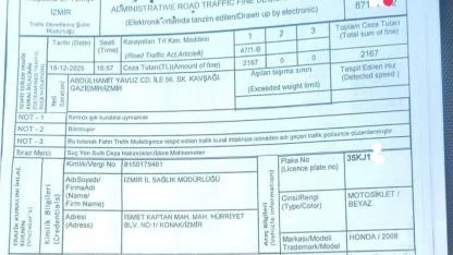 Ambulansa Hız Cezası Tepkisi