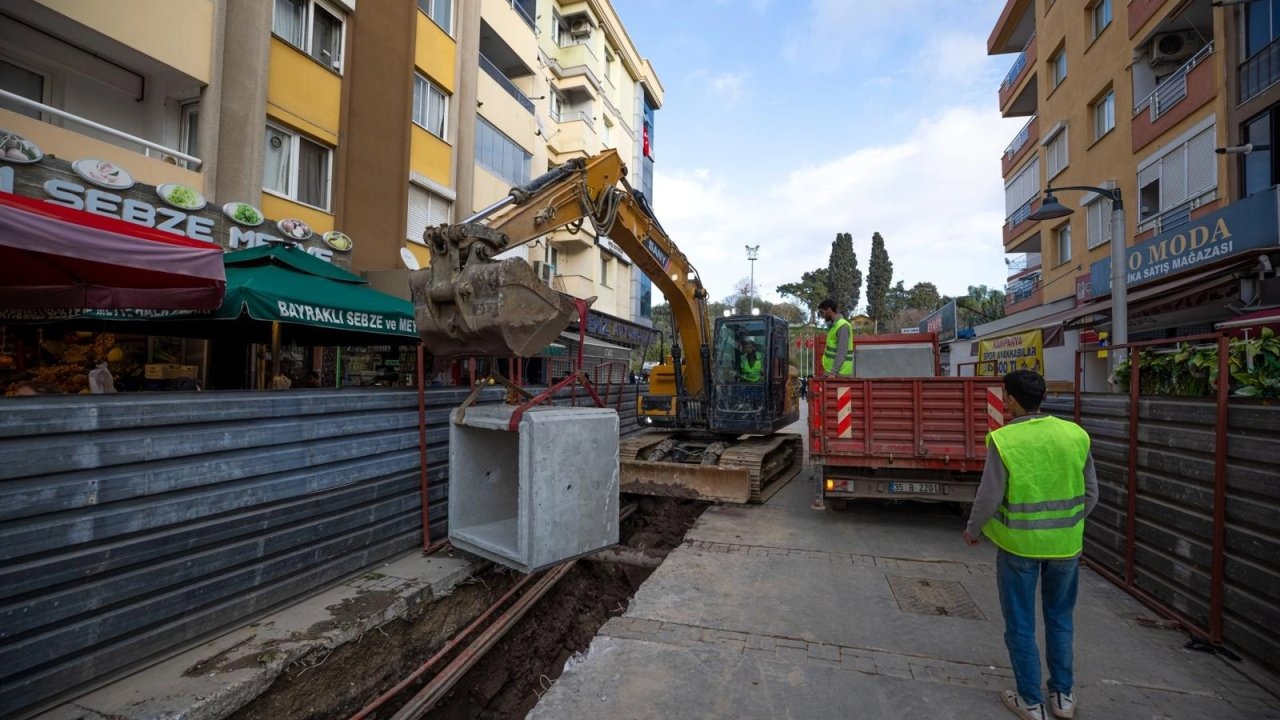 Bayraklı’da Su Baskınlarına Kalıcı Çözüm
