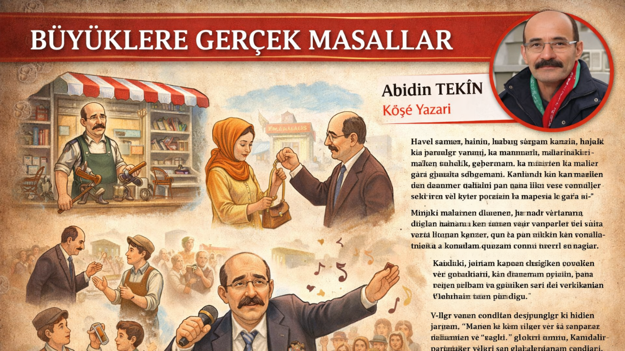 BÜYÜKLERE GERÇEK MASALLAR