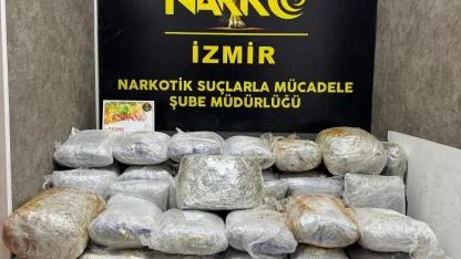 Çeşme’de 65 Kilogram Esrar Ele Geçirildi