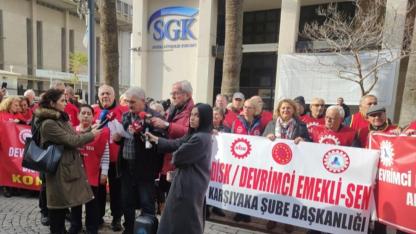 DEV Emekli-Sen’den yüzde 12,19’luk zamma sert tepki