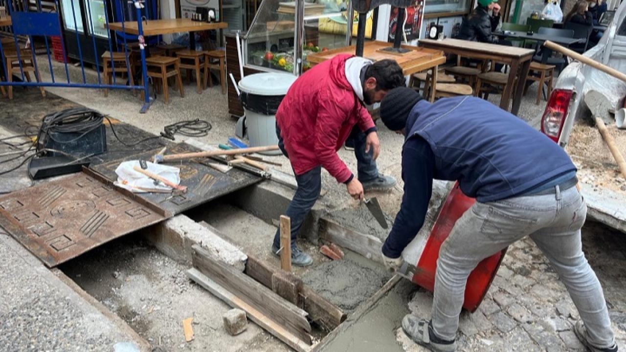 Foça Belediyesi Sahada, Hizmet Kesintisiz