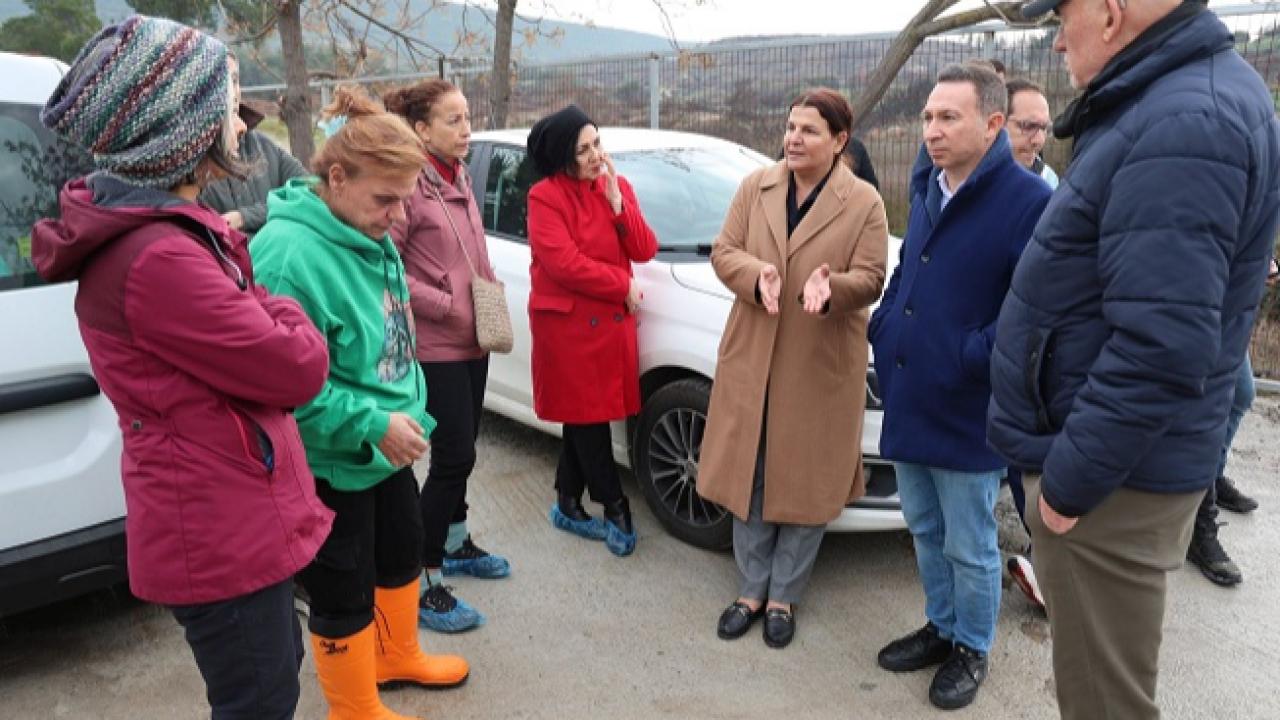 Foça’da Can Dostlara Güvence Mesajı