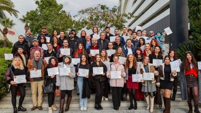 Folkart Academy Sezonun İlk Mezunlarını Uğurladı