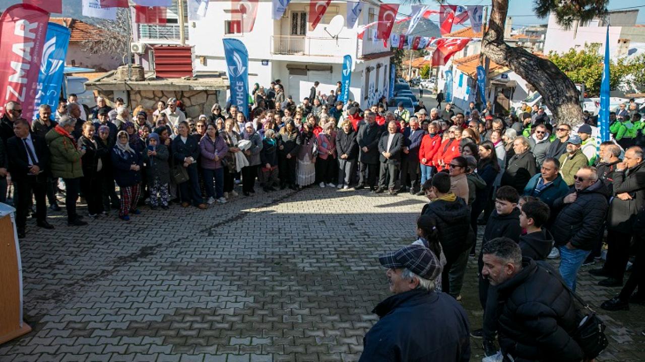 Güzelbahçe’de mahalle bakkalı yeniden hayat buldu