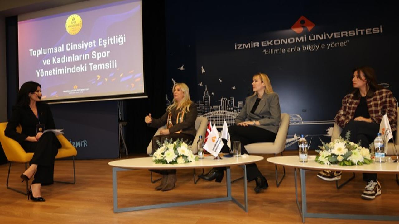 İEÜ’de Spor Yönetimi ve Kadın Temsili Masaya Yatırıldı