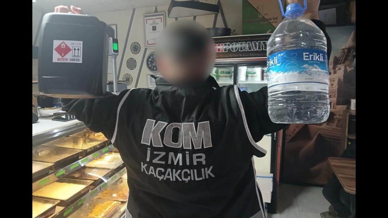 İzmir’de sahte içkiye geçit yok