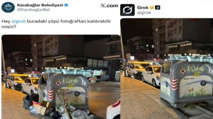 Karabağlar Belediyesi’nden “Grok”lu Çöp Paylaşımı Tepki Çekti