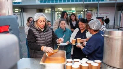 Karşıyaka’da kış sabahlarına sıcak destek