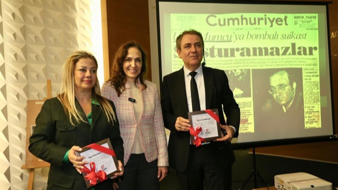 Karşıyaka’da Uğur Mumcu’nun Aydınlık Mirası Konuşuldu