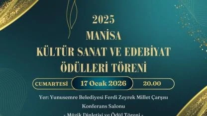 Manisa’da Kültür, Sanat ve Edebiyat Ödülleri İçin Buluşma