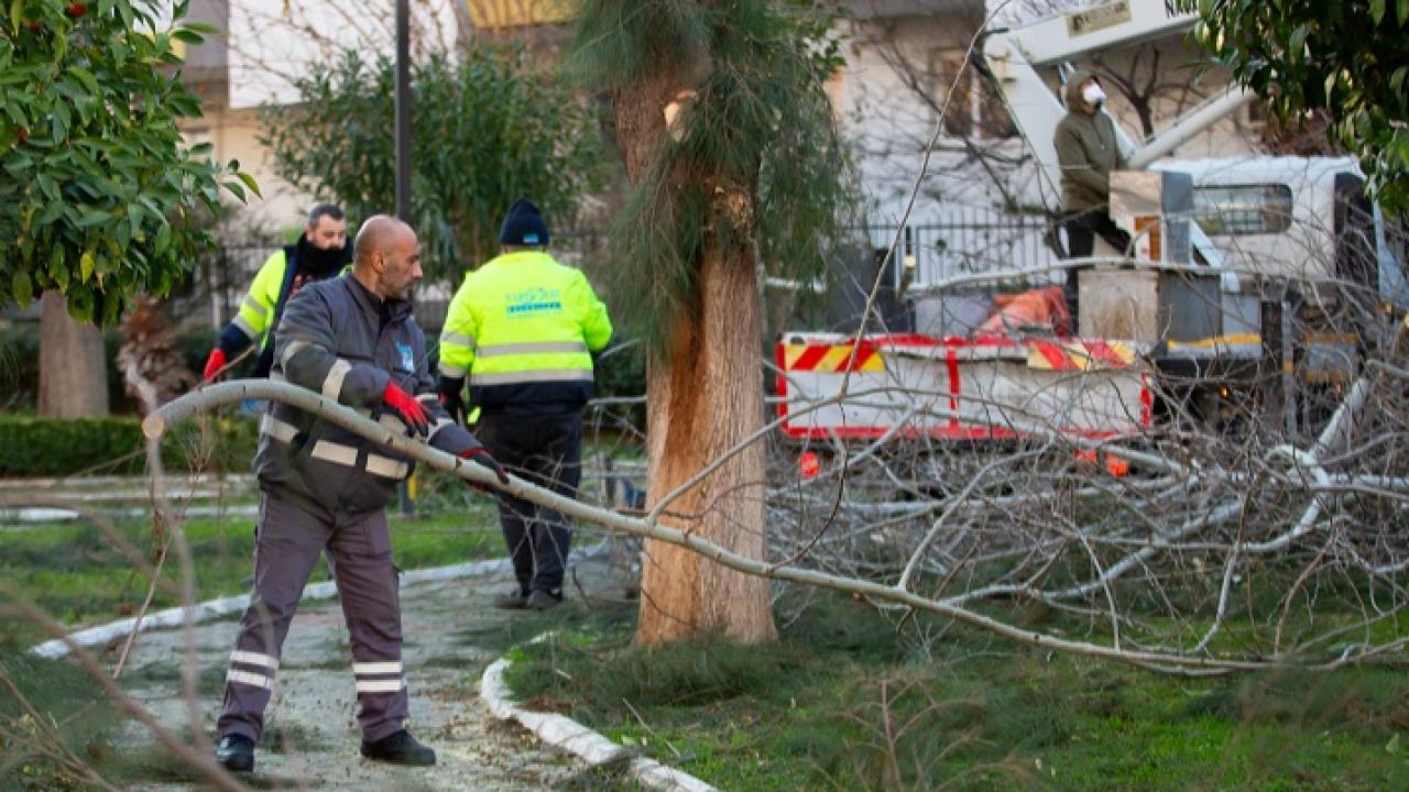 Narlıdere’de Yeşil Alanlar Yenileniyor