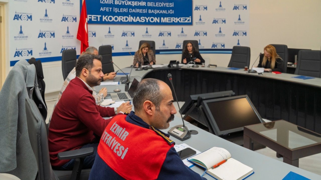 Sağanak Sonrası Kentte Kriz Masası Kuruldu