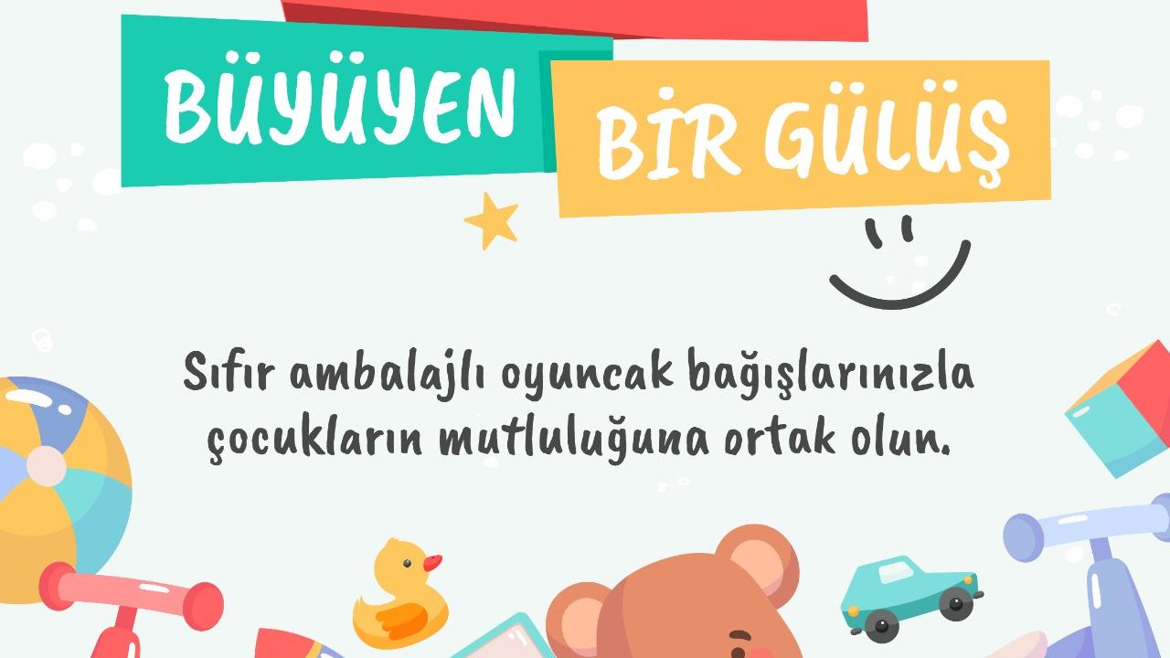 Seferihisar’da oyuncaklar paylaşılıyor, gülüşler büyüyor