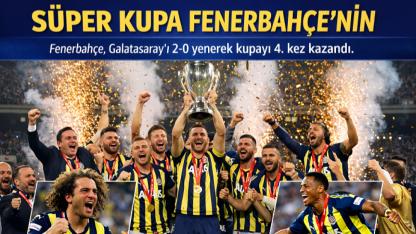 Süper Kupa Fenerbahçe’nin