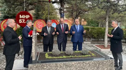 MHP’den 57. yılda kurucu lidere vefa