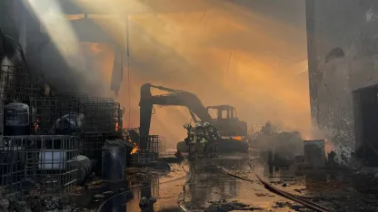 Torbalı’da Fabrika Yangını Faciası Önledi