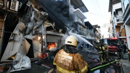 Buca’da İş Yeri Yangını Korkuttu