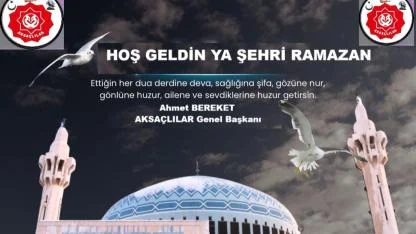 Bereket’ten Ramazan’da birlik ve dayanışma vurgusu