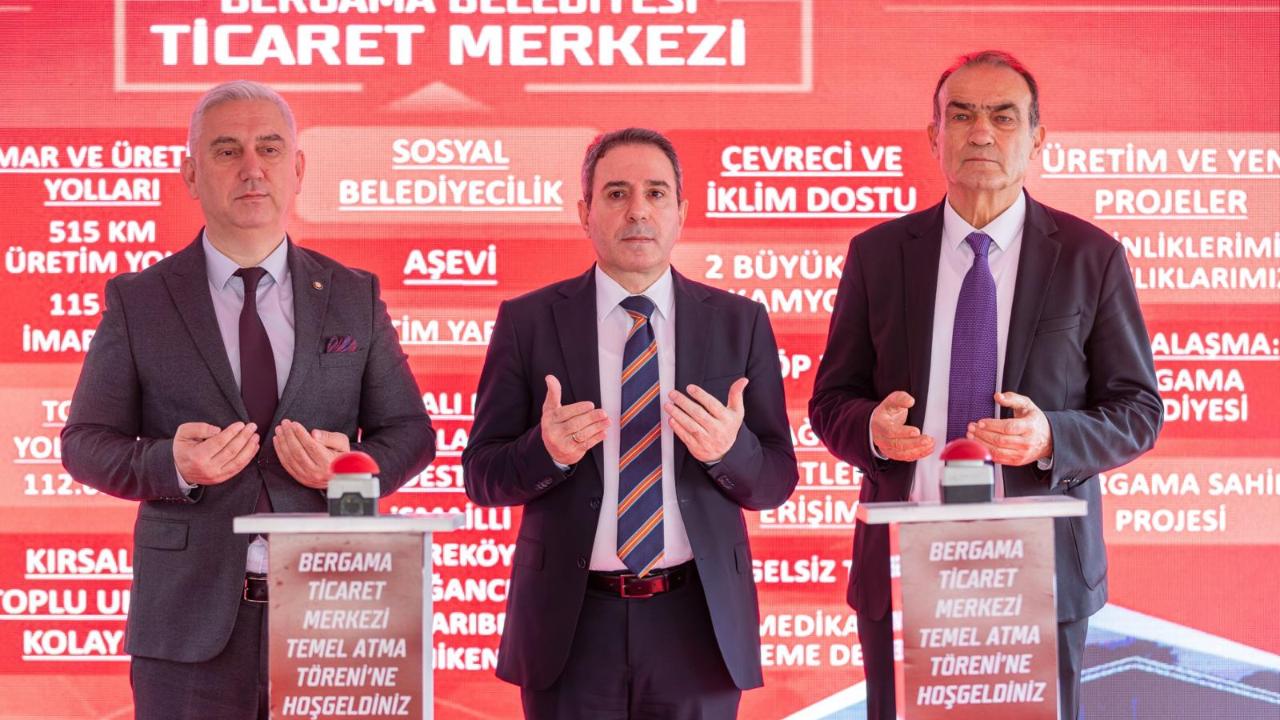 Bergama’da Yeni Ticaret Üssü Yükseliyor