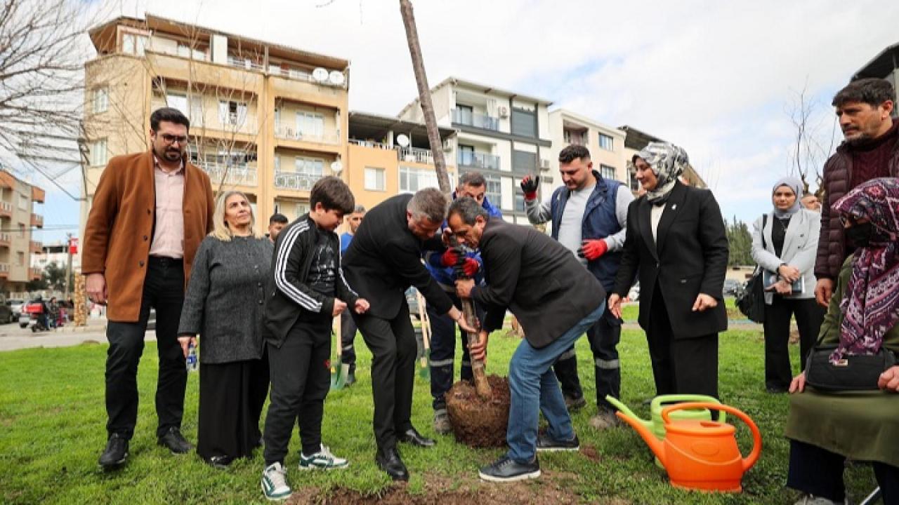 Buca’da Deprem Anısına Umut Fidanları
