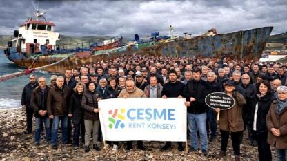 Demircili Koyu’nda Kaçak Gemi Sökümüne Tepki Büyüyor