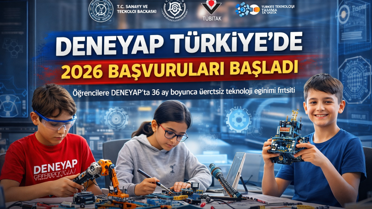 DENEYAP Türkiye’de 2026 Başvuruları Başladı