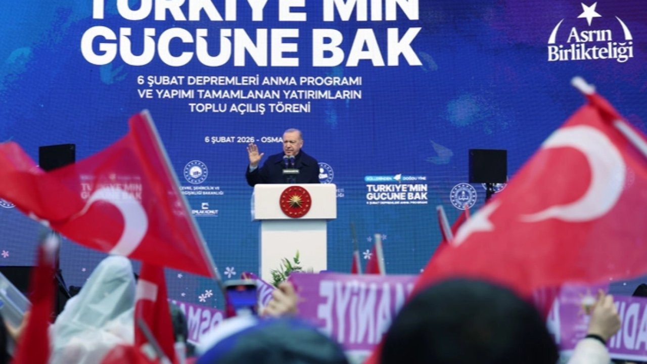 Erdoğan: “Türkiye yeniden ayağa kalktı”