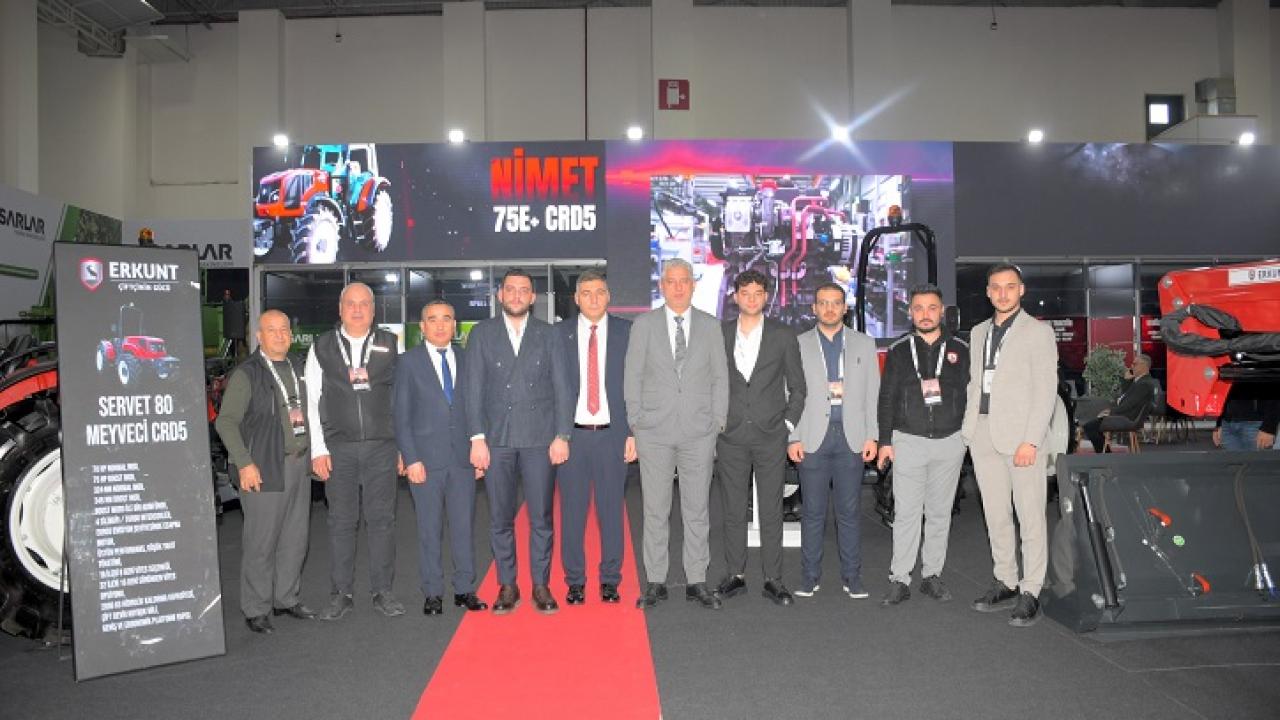 Erkunt Traktör AGROEXPO’da Egeli Üreticiyle Buluştu