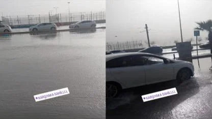 Fırtına Karşıyaka’yı Vurdu.