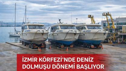 İzmir Körfezi’nde Deniz Dolmuşu Dönemi Başlıyor