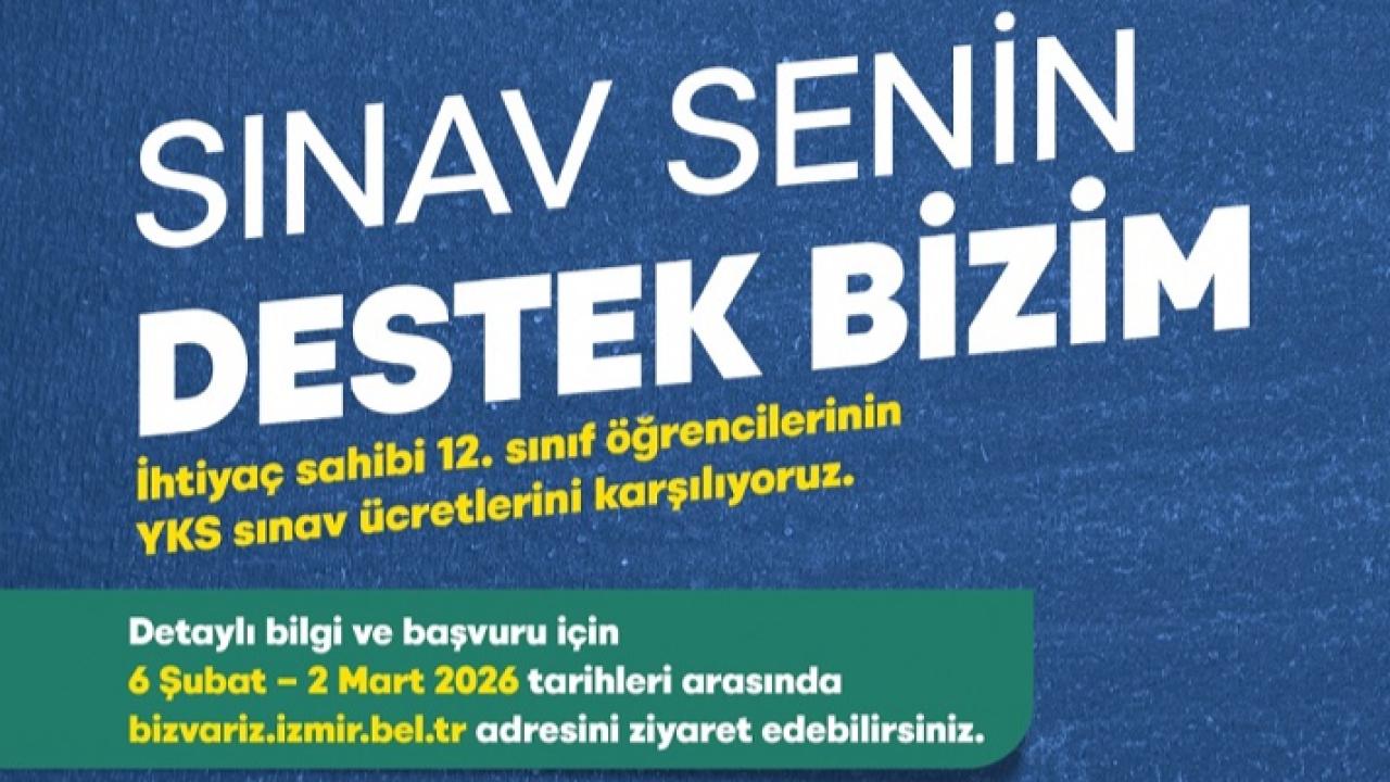 İzmir’de YKS Ücretlerine Büyükşehir Desteği