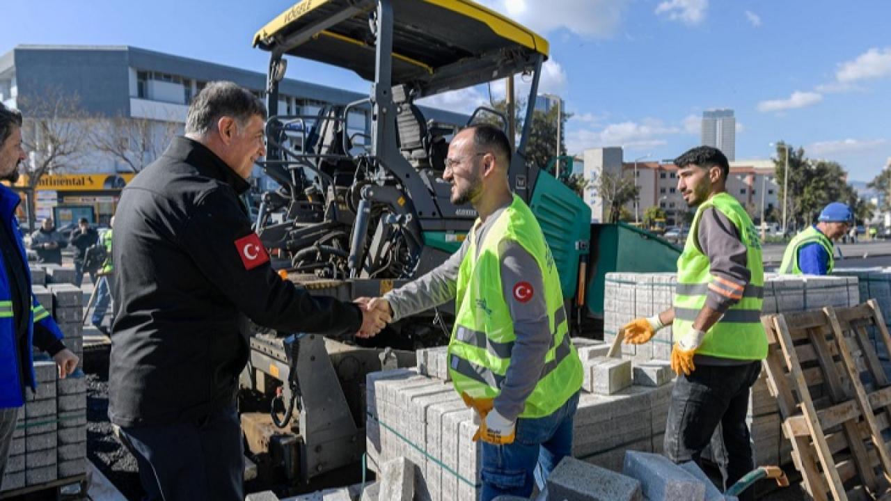 İzmir’de Yol Yenileme Çalışmaları Hız Kesmeden Sürüyor
