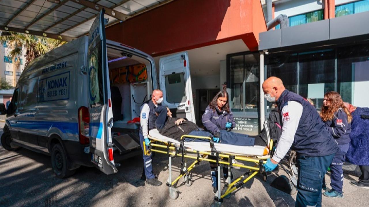 Konak’ta Ücretsiz Hasta Nakil Hizmeti Binlerce Kişiye Ulaştı